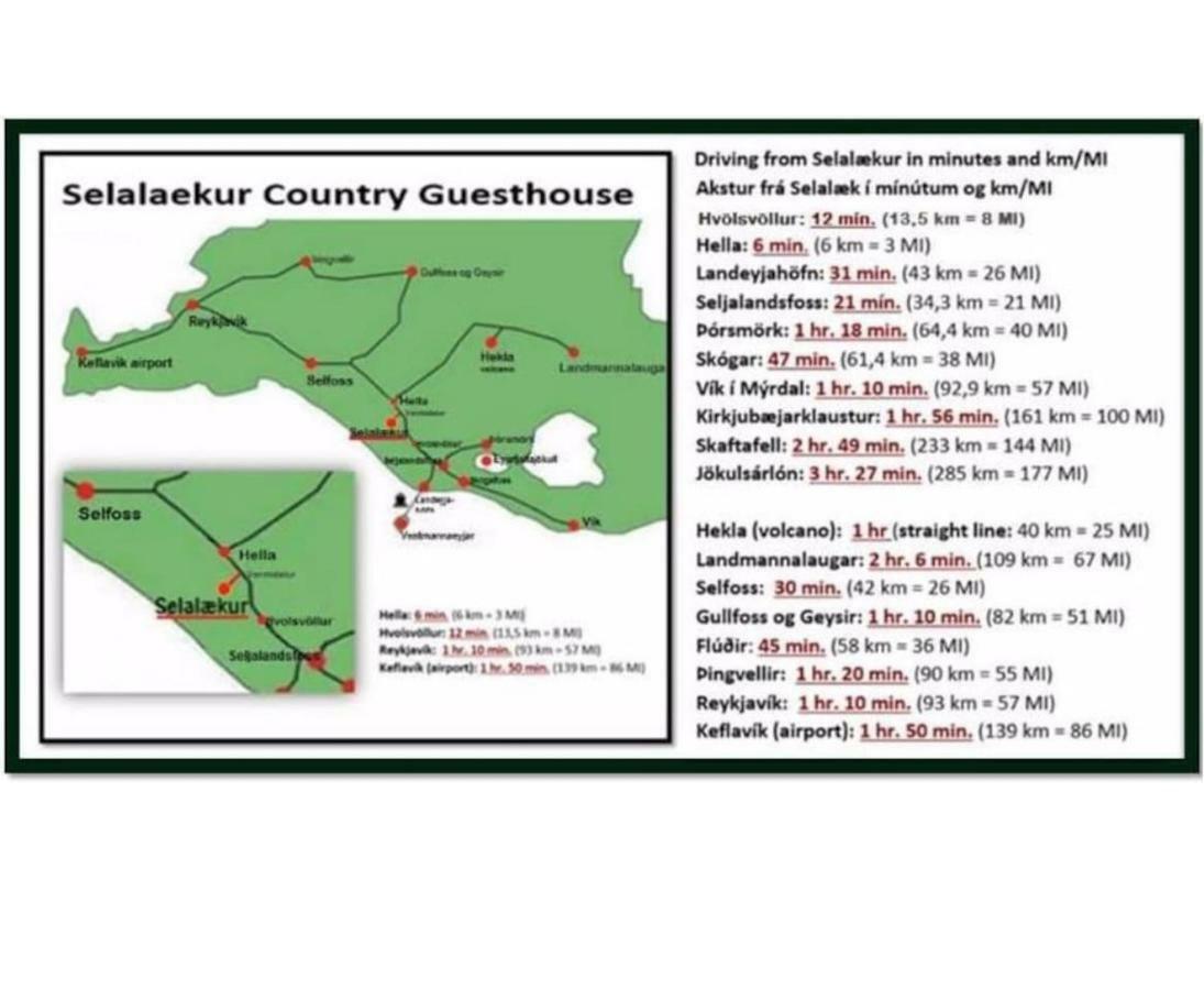 Selalaekur Country Guesthouse Hella Ngoại thất bức ảnh